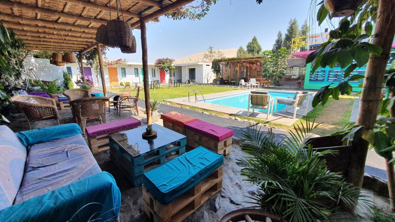 The Upcycled Hostel Huacachina 伊察 外观 照片