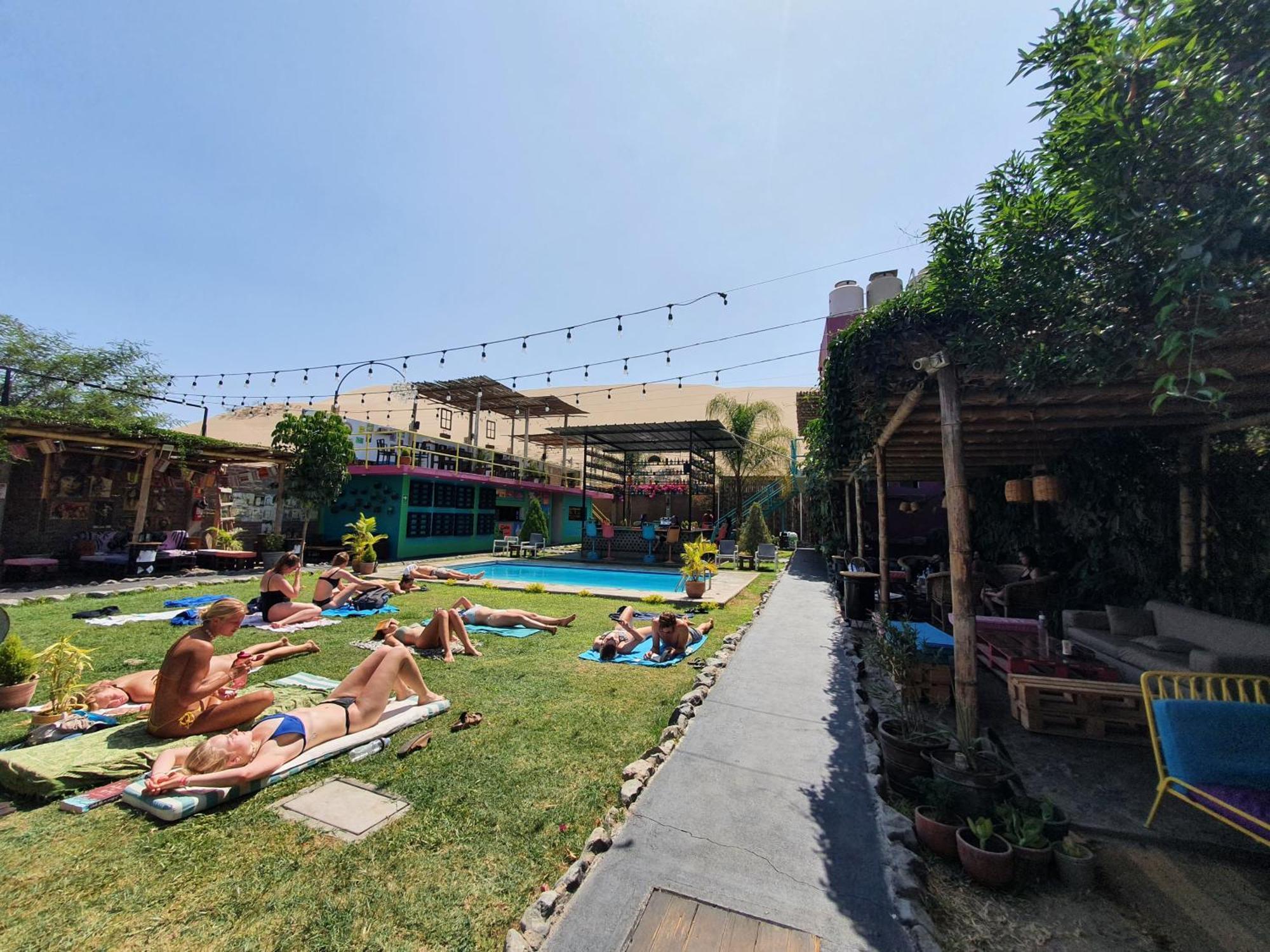 The Upcycled Hostel Huacachina 伊察 外观 照片