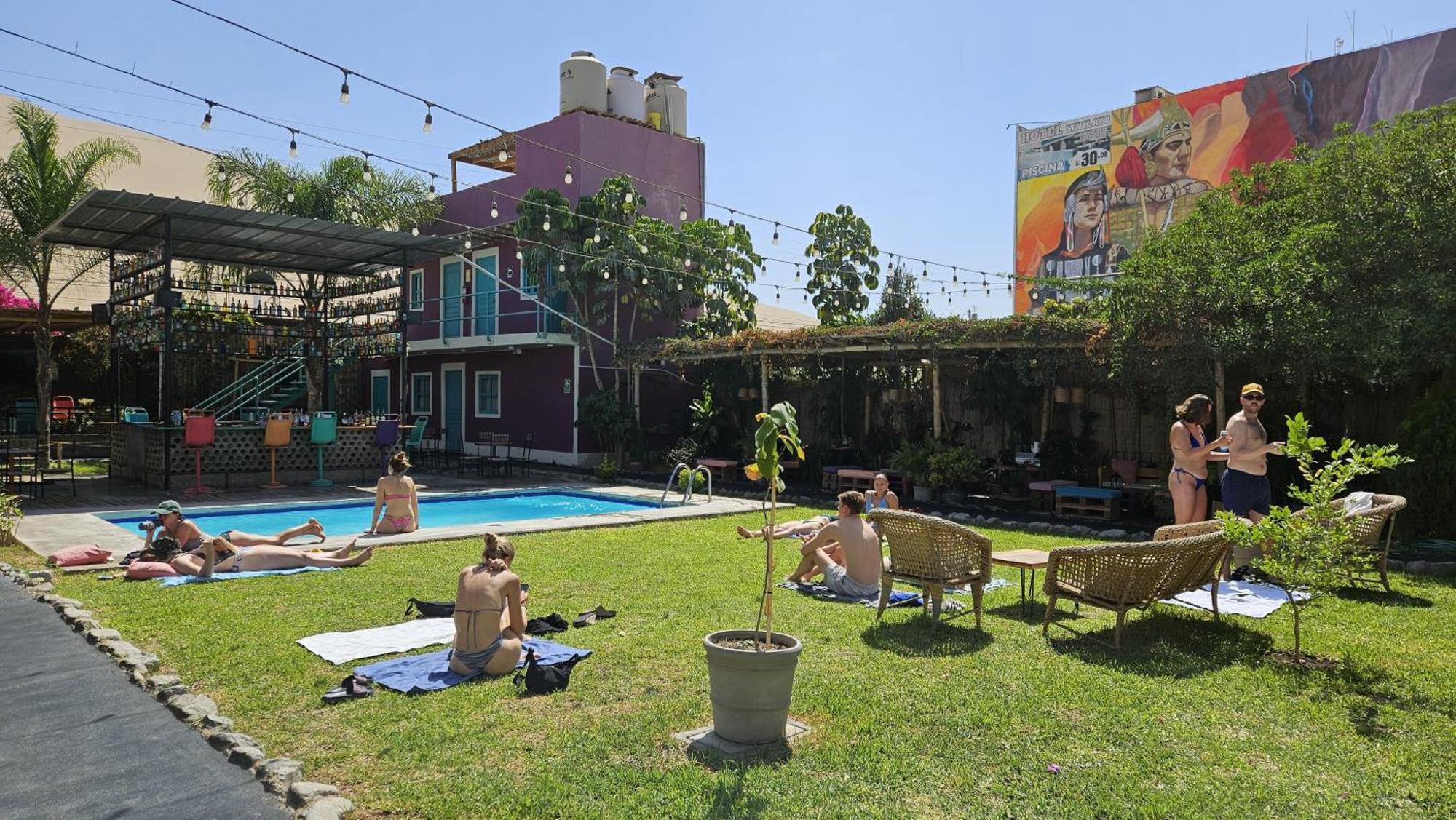 The Upcycled Hostel Huacachina 伊察 外观 照片