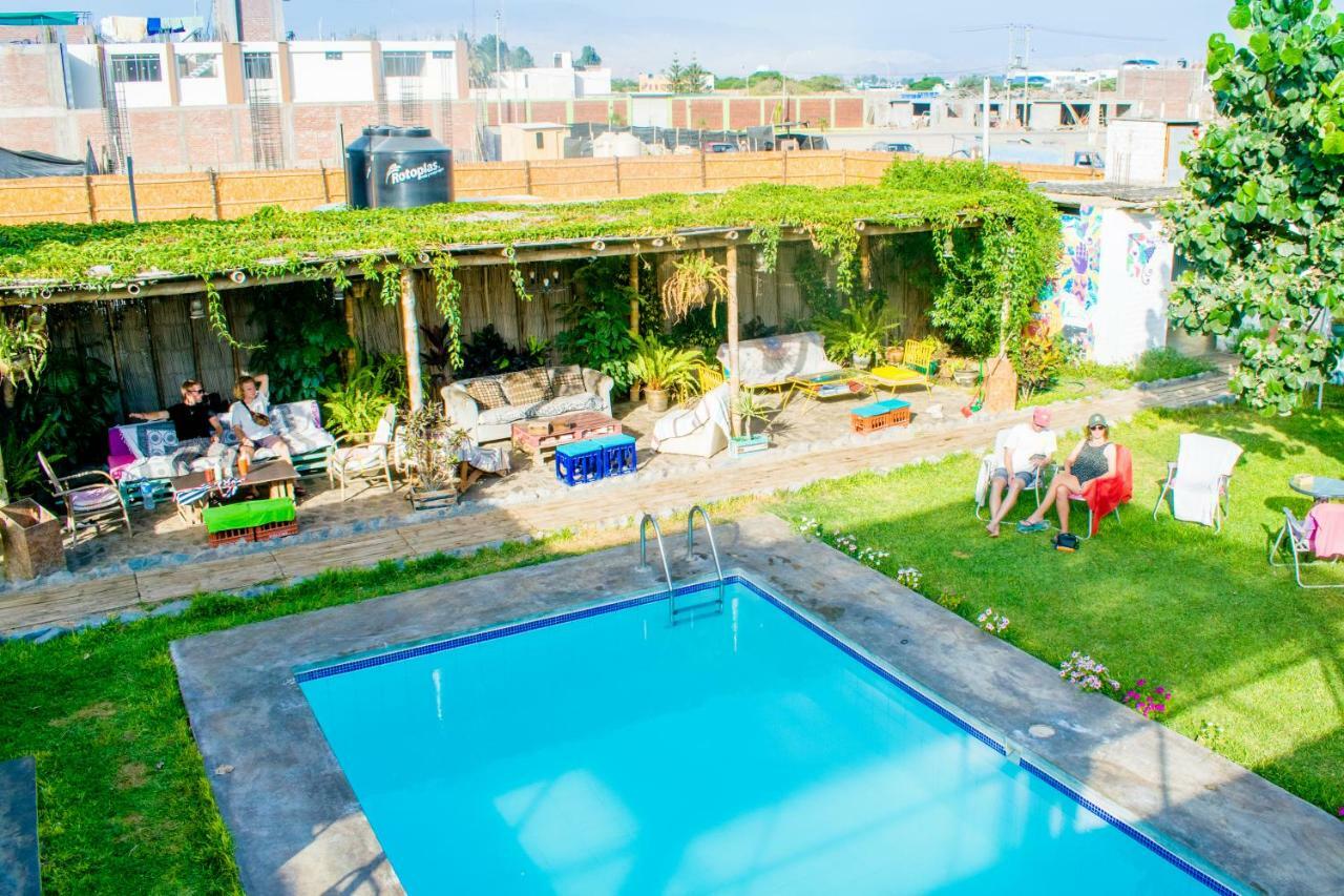 The Upcycled Hostel Huacachina 伊察 外观 照片