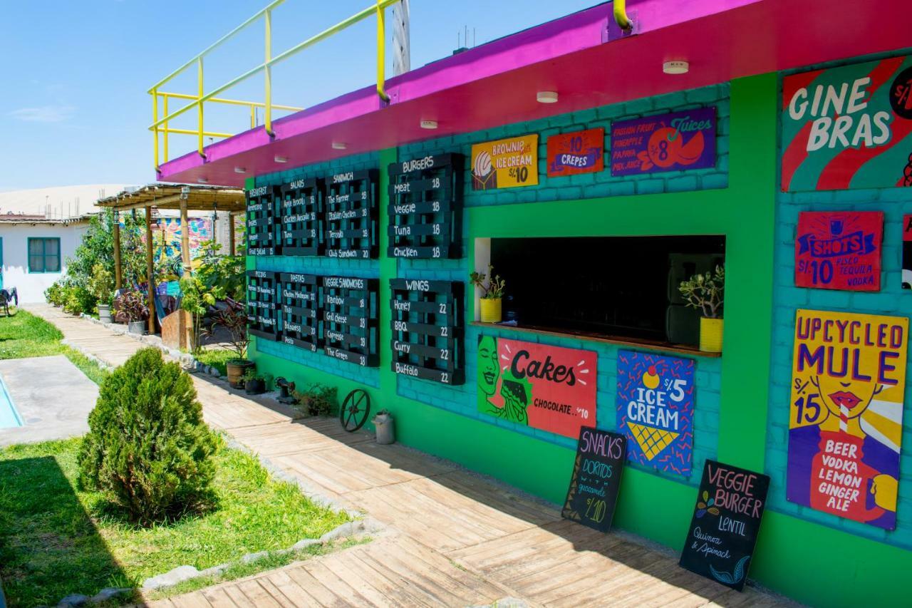 The Upcycled Hostel Huacachina 伊察 外观 照片