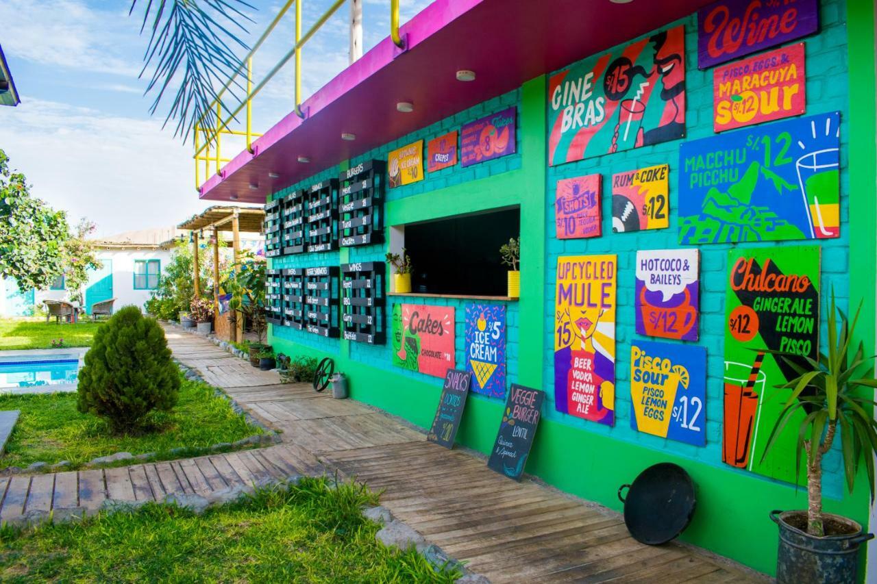 The Upcycled Hostel Huacachina 伊察 外观 照片