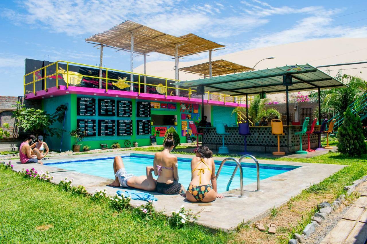 The Upcycled Hostel Huacachina 伊察 外观 照片
